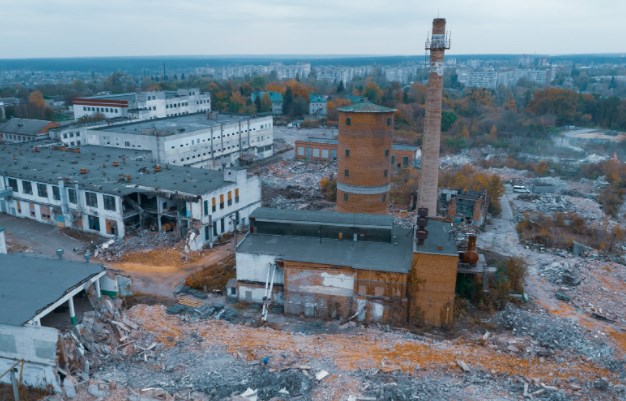 житомирська панчішна фабрика знесена